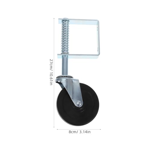 Roue à ressort pour portail de cour pour simplifier l'accès extérieur - 2