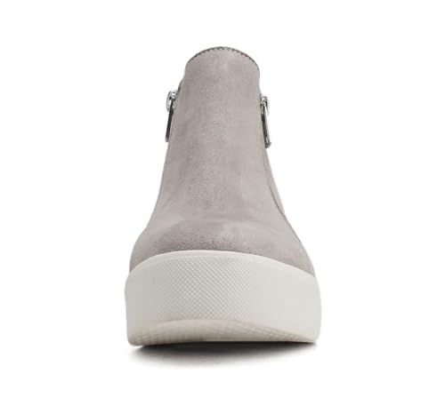 Image of Soda Taylor Hidden Wedge Sole Booties Ankle Heels Sneaker Shoes Side Zipper