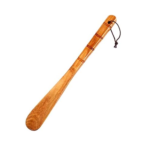 WLMALL 13" Wooden Shoe Horn Cover