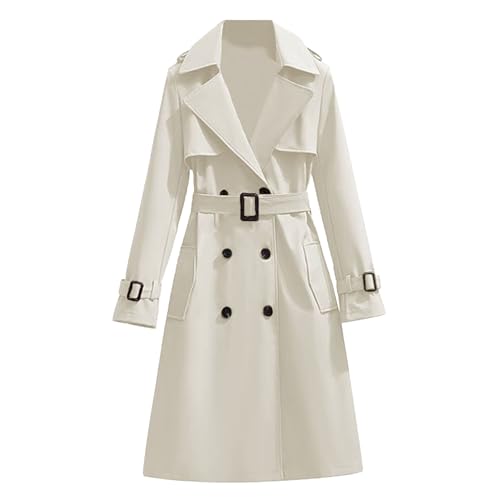 ✳️美品★FELLOW★レディースMLB★3mmロングジョン&2mmタッパー Amazon.com: Maiyifu-GJ Mid-Long Trench Coat for Women Classic