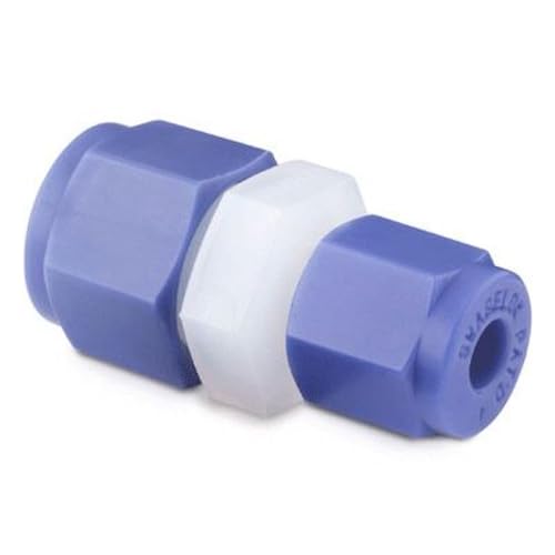 SWAGELOK PFA-620-6-4 3/8 in. Tube Fitting X 1/4 in. Tube Fitting, REDUCING Union