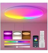 Amazon.co.jp : Antree LEDシーリングライト RGB 6畳 3600lm 調光調色
