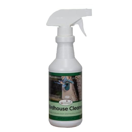 JCs Wildlife Birdhouse Cleaner 16 oz. Spray - Natural Enzyme Formula (1, 16 oz. Spray Bottle)
