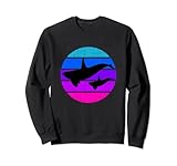 Photo Gallery retro orca famiglia nuotare felpa Photo Gallery retro orca famiglia nuotare felpa