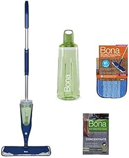 Bona Premium Hard-Surface Floor Spray Mop Kit - Exclusive Free 59ml Concentrate Refill