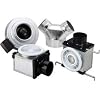 Fantech Dual Grille Bath Fan PB270L10V-2, 120V, 1PH, 270 CFM, 10W LED Light, 4 & 6 Duct