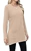 XIEERDUO Fall Shirts for Women High Low Hem Tops D... #3