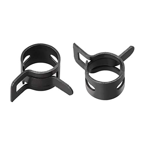 Uxcell - Morsetto a fascia in acciaio, 10 mm, per