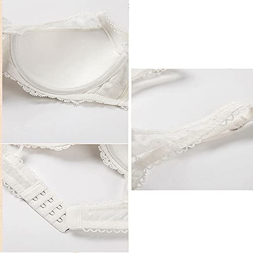 Soutien-gorge push-up respirant non rembourré WENJUN 75E