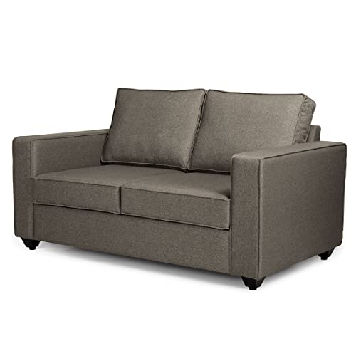 Image of Wakefit Sofa Set | 3 Year Warranty | Sofa 4 Seater, 4 Seater Sofa for Living Room, Wooden Sofa Set, Sofa Set 2+1+1 Seater - Napper(Omega : Grey)