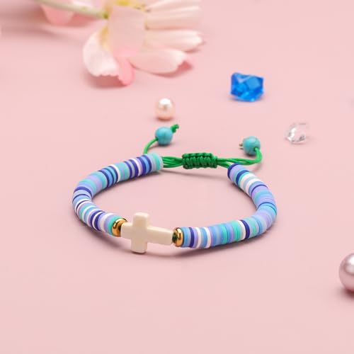 Image of First Day of School Gift Kindergarten Prek Bracelet Mommy and Me Bracelets Back to School Gifts Adjustable Cross Bracelets for Kids Girls Boys Jewelry Gift
