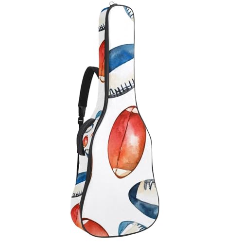 Sac de guitare aquarelle pour guitares électriques et classiques en déplacement