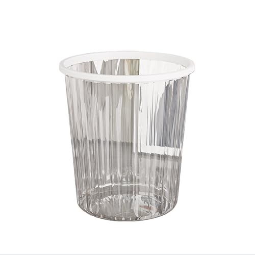 Poubelle transparente en PET premium de 10 L, l'alliance de la transparence et du design