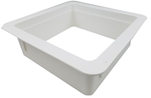 Class A Customs 74111-5Ps Rv Roof Vent Non-Powered W/Smoke Lid - 5" Garnish Ring - Putty & Screws #TOP3