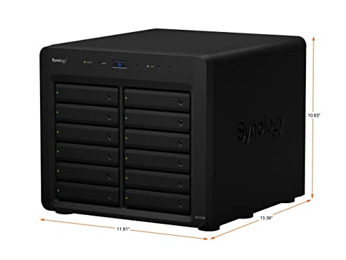 Image of Synology 12 Bay Expansion Unit DX1215II (Diskless)