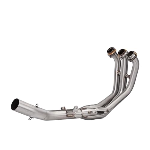 Moto tuyau silencieux d'échappement de liaison avant acier inoxydable pour XSR900 MT09 2021-2024