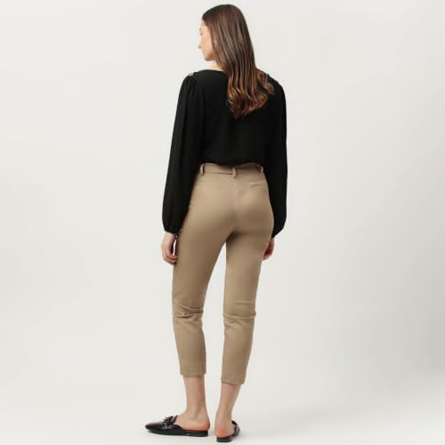 Image of Marks & Spencer Women's High Rise Slim Casual Pants