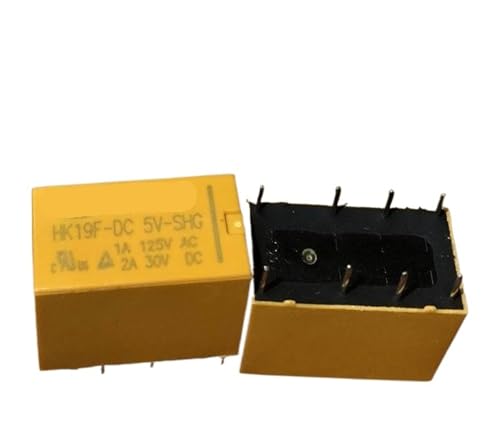 Relé HK19F-DC3V-SHG para reparar circuitos de bajo consumo con voltaje de 3V y 8 pines