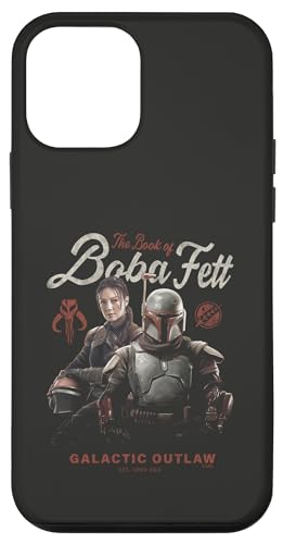 Coque iPhone 12 mini Star Wars rigide anti rayures Boba Fett