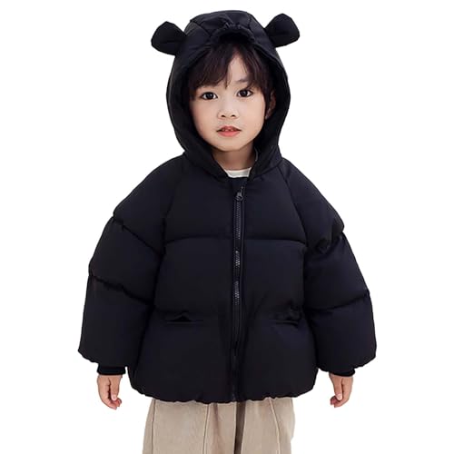 Toddler Boys Girls Winter Jacket Warm Snowsuit Thick Solid Zipper Hooded Windproof Coat Outwear for 3 To 8 Years4