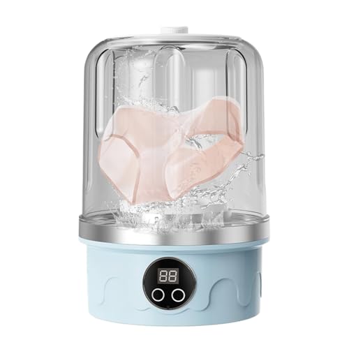 - mini compacta | Pequeña portátil eficiente | Panty para ropa interior, ropa para bebés y necesidades de lavandería de viaje