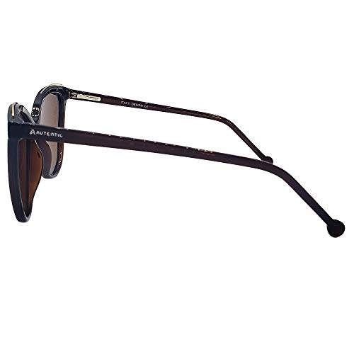 Oculos Sol Feminino Autentic gatinho marrom dourado