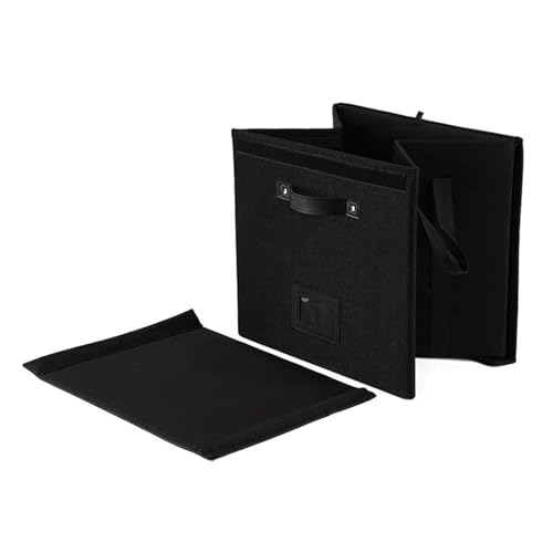 Rangement vinyle pliable pour protéger vos disques de la poussière du bureau - 7