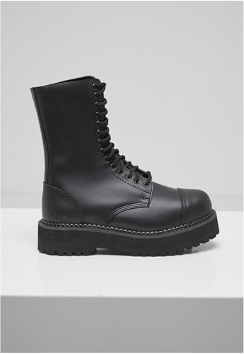 Botte militaire Brandit Phantom en cuir noir résistant taille 47