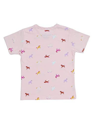 Image of NammaBaby Baby Girl Pure Cotton Hoseiry Regular Fit T-Shirt Top Tshirt - Pack of 3