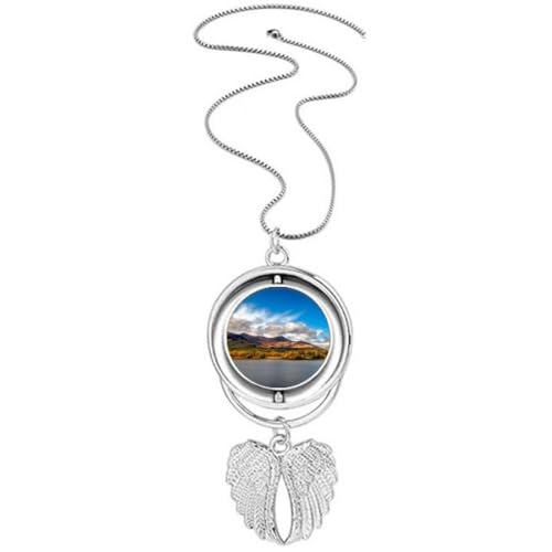 Collier ailes d'ange et cristal de montagne pour vos soirées