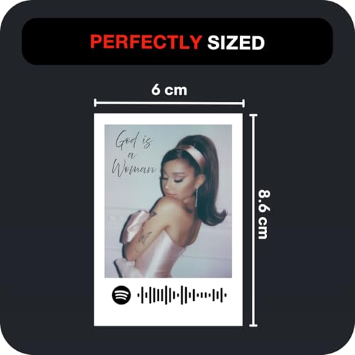 Image of Ariana Grande | Ariana Grande Songs Mini Poster Kit (Set of 18) | Yours Truly, Die for You Songs Size (8 x 6 cm) Posters for Phone Accessories, Bedroom, Office, room decoration (C 003)