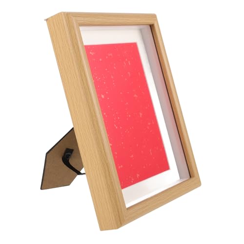 Levemolo Beautiful Diy Chinese Calligraphy Frame Wooden Picture Display Frame Resistance to Wear and Break