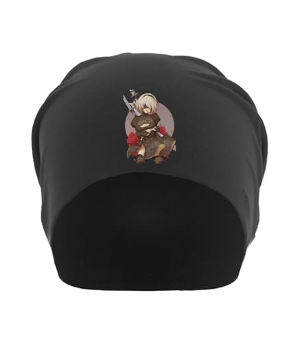 Bonnet en coton noir Anime 166 chapeau souple taille unique unisexe