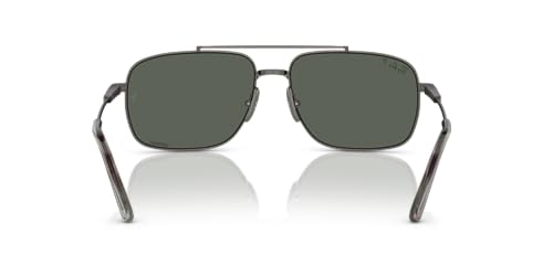 Ray-Ban RB8096 Michael Titanium Rectangular Sunglasses4