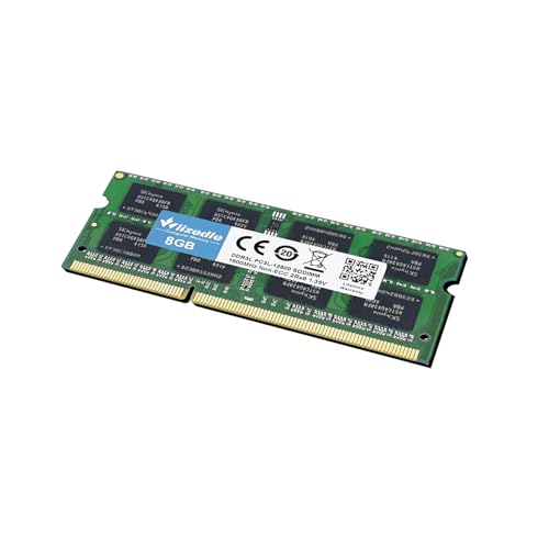 Image of DDR3 /DDR3L Laptop Memory RAM 8GB 1600MHz CL11 SO-DIMM Wlizedle PC Memory Module PC3-12800 /PC3L-12800 204-Pin 1.35V /1.5V Non-ECC Unbuffered 2Rx8 Upgrade Notebook Memory Module for Subnotebook, Green