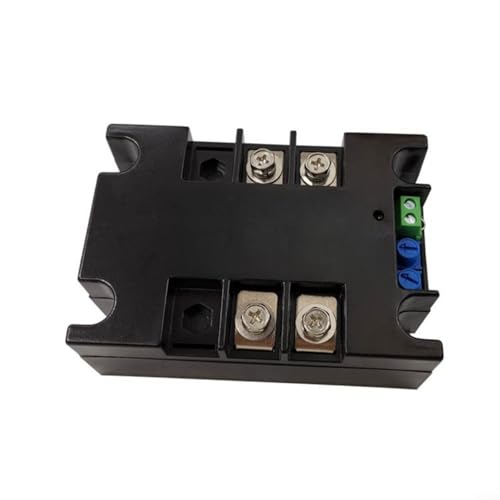 Kivivaka Motor monofásico compacto de 220 V Arrancador suave con parámetros ajustables para bombas, ventiladores, compresores, carcasa ABS, negro (SSR-20WA-R1-1KW)