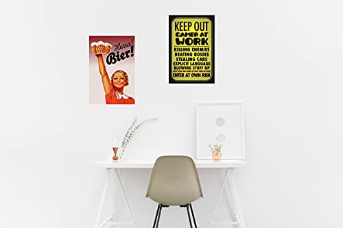 Metall Schild 20x30cm Hühnerstall Hühner Huhn Hahn Blechschild – Bild 4