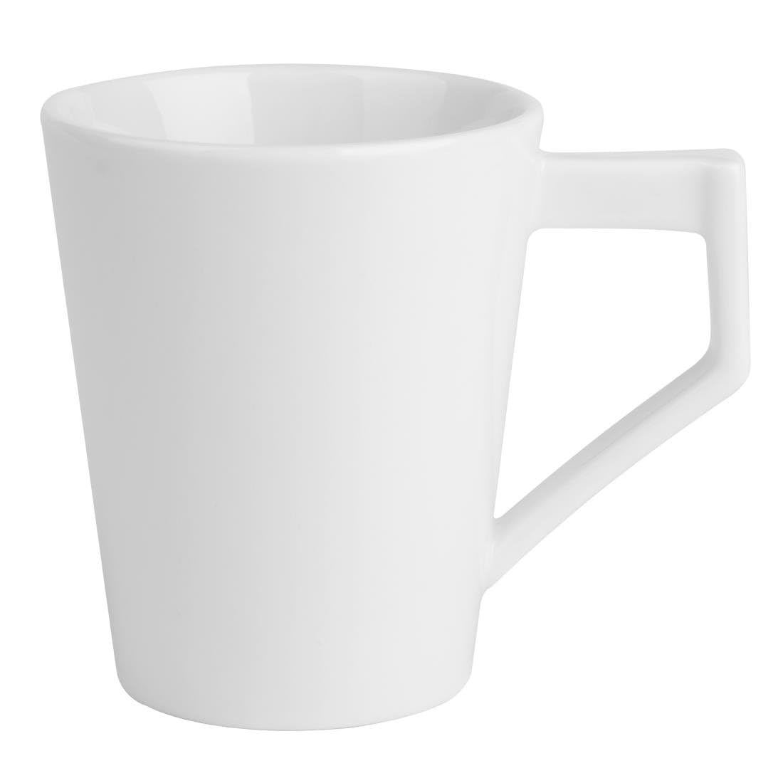 Olympia Whiteware Deco Cup, 300 ml, Box 6