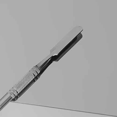 HOME BUY 54001189MG Stainless Steel Makeup Mixing Blending Palette With Spatula - Image 3