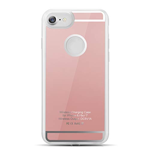 Hengju Wireless Charging Receiver Case, TPU Shockproof Scratch Protection 5W Back Qi Wireless