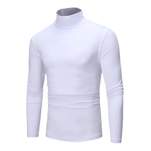 Men's Pullover Sweaters Long Sleeve Slim Fit High Elastic Casual Breathable Knit Pullovers