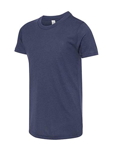 Bella + Canvas Youth Triblend Short-Sleeve T-Shirt M SOLID NVY TRBLND
