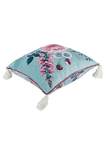 Image of eyda Digital Printed Cushion Covers with Zipper (Pack of 2) 18x18 Inches, Velvet Reversible Pillow Covers, Decorative Throw Cushion Covers, Square Cushion Cover for Sofa, Bed and Home Decor
