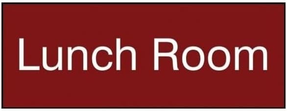 8 in W x 3 in H, Engraved Plastic, Mfr: PSG816MR-A