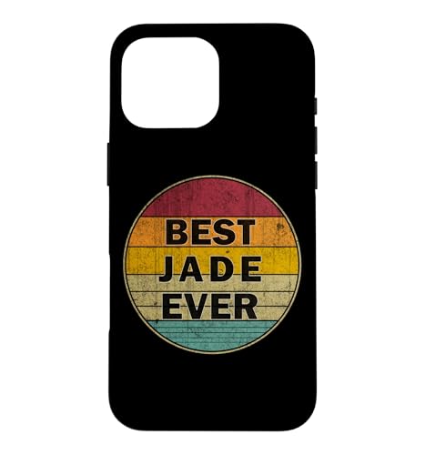 �p�[�\�i���C�Y���ꂽ���O Jade I love Jade ���g�����B���e�[�W�X�^�C�� �X�}�z�P�[�X iPhone 16 Pro Max �p