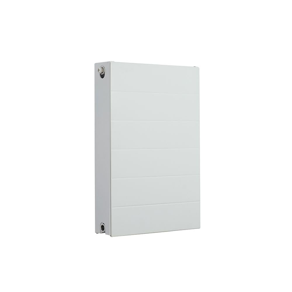 Milano White Alora - Type 22 Horizontal Double Panel Convector Radiator - 600Mm X 400Mm