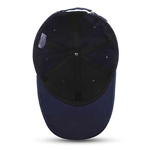 Foto von KELOYI Herren Cap Blau Baseball Damen Kappe Polo Verstellbare Cotton Outdoor Unisex Basecap Fitted Base Cap