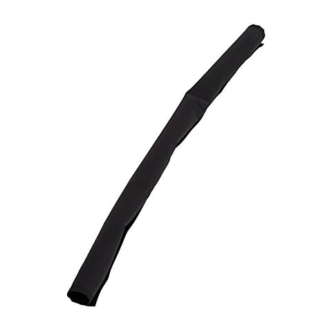 5 Colors Replacement Handle Bar Cover Baby Pushchair Stroller Fabric Handle Bar Bumper Bar Handle Cover Infant Toddler Pram Bumper Bar Handle Sleeve(Black) Cover