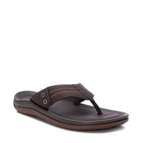 Sandalias REFRESH de hombre confortables en marrón modelo 171673 2