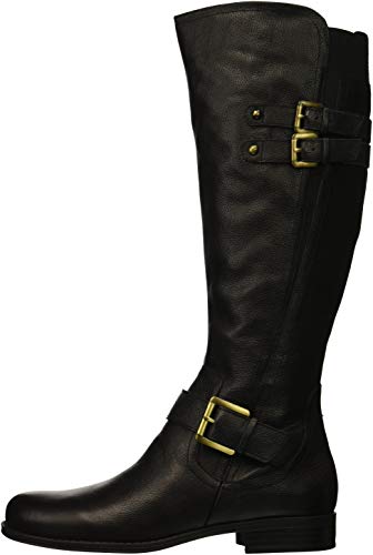 Naturalizer Women's Jessie Knee High Boot, black, 9 M US